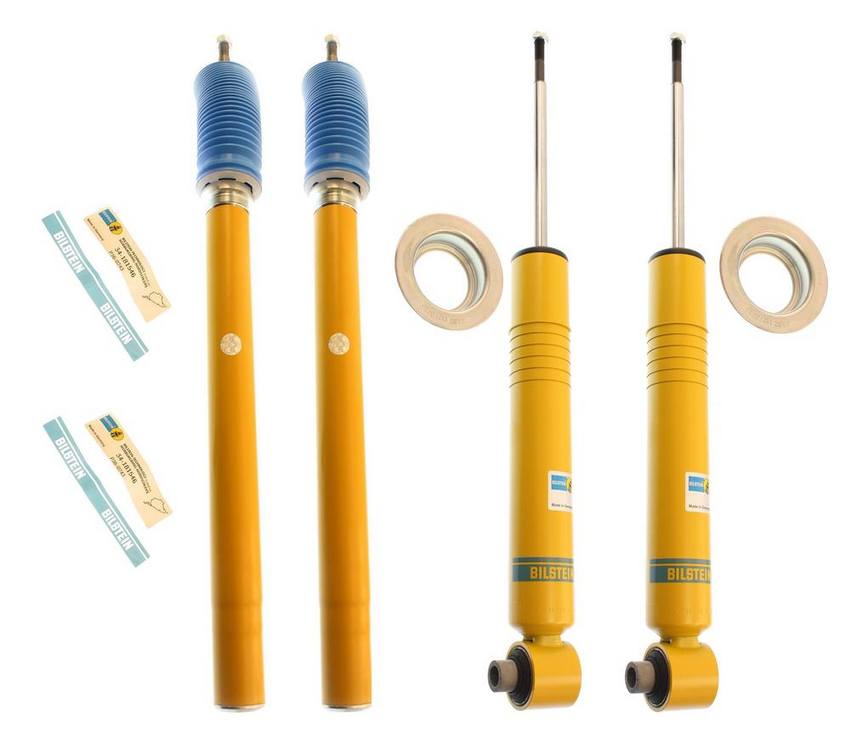 BMW Suspension Strut and Shock Absorber Assembly Kit - Front and Rear (B8 Performance Plus) - Bilstein 3806860KIT